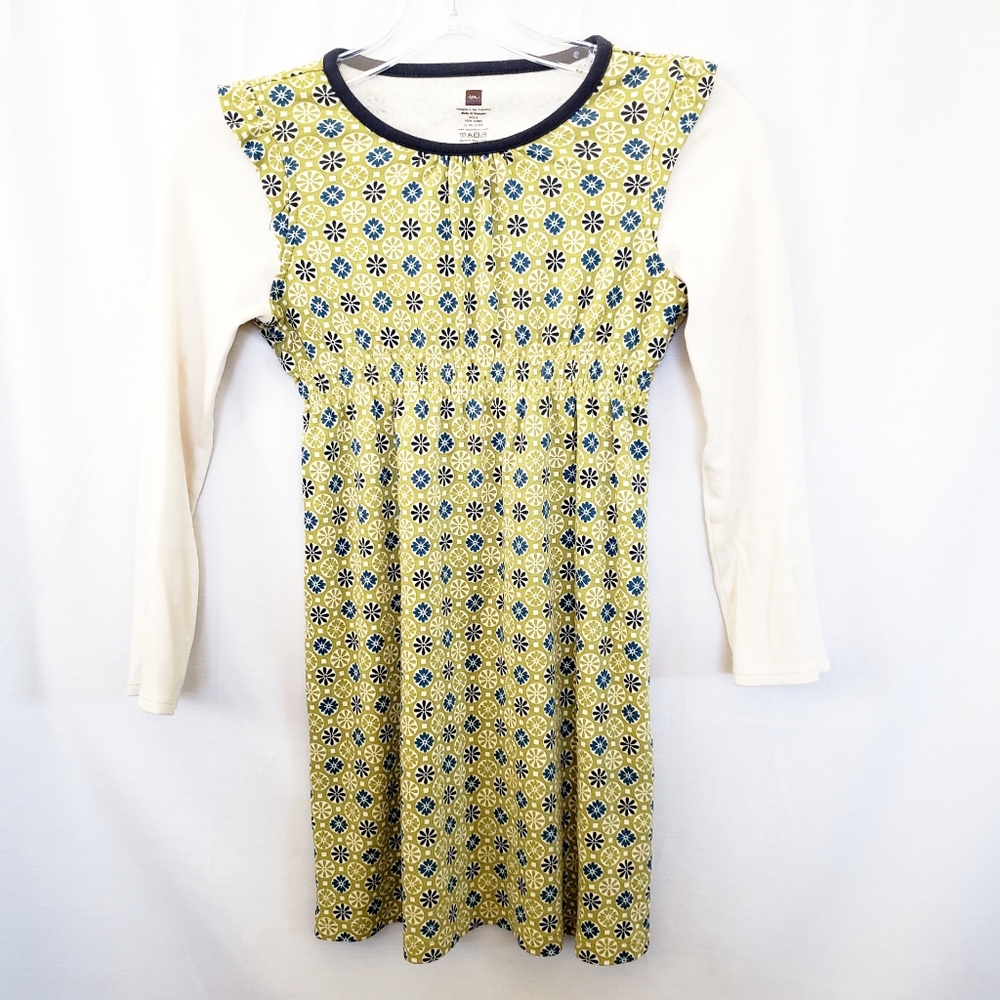 Tea Collection Blue/Green/Cream Dress